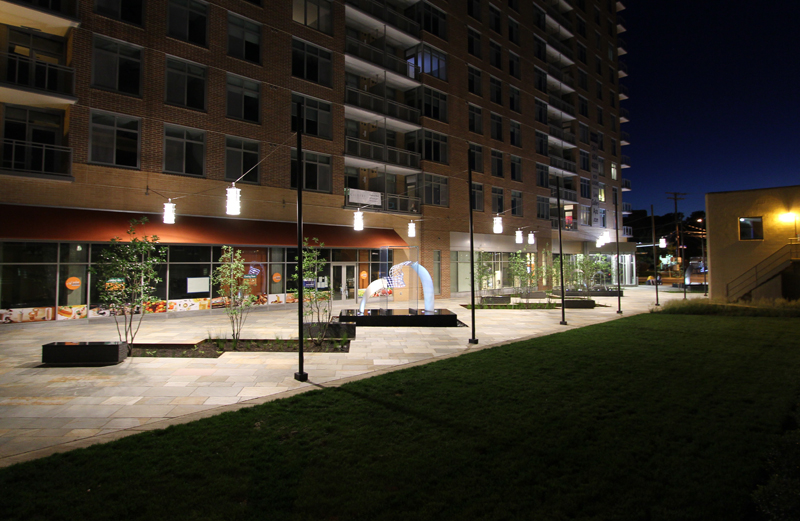 Full-Twist Sculpture at Del Ray Ave